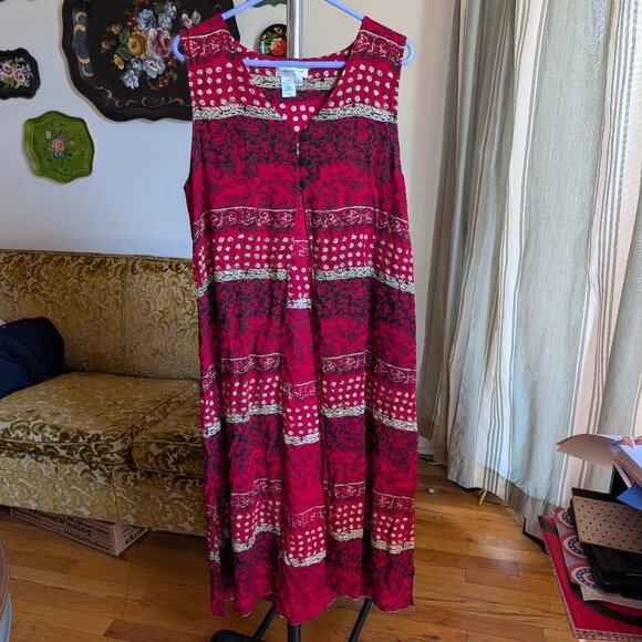 Vintage Coldwater Creek Hippie Duster Large - Picture 1 of 3